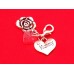Mummy  Clip on Charm in Pink Gift Bag